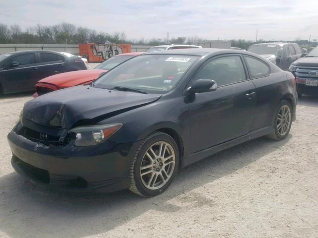 JTKDE167370160776 - 2007 TOYOTA SCION TC შავი ფოტო 2
