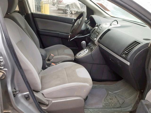 3N1AB6AP5BL700277 - 2011 NISSAN SENTRA 2.0 SILVER photo 5