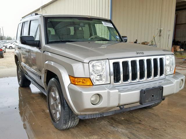 1J8HH48P57C673033 - 2007 JEEP COMMANDER BEIGE photo 1