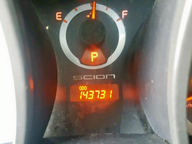 JTKJF5C75C3023567 - 2012 TOYOTA SCION TC გრაფიტი ფოტო 8