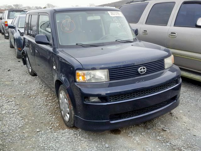 JTLKT334664070821 - 2006 TOYOTA SCION XB BLUE photo 1
