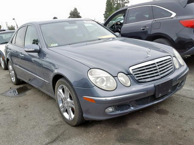 WDBUF56J96A876001 - 2006 MERCEDES-BENZ E 350 CHARCOAL photo 1