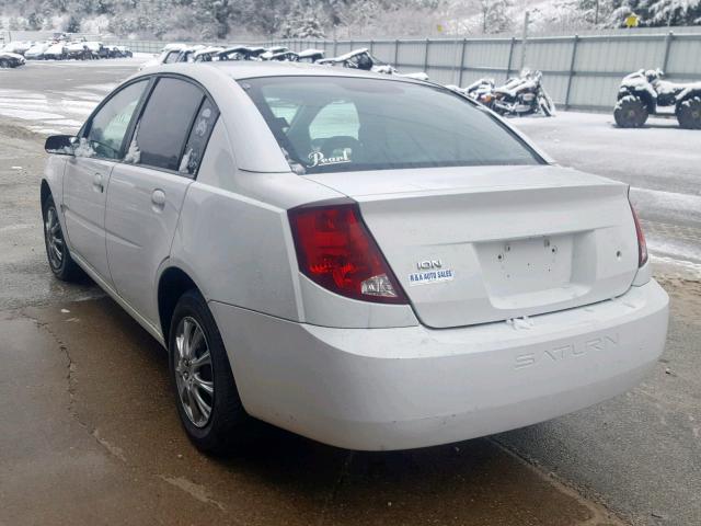 1G8AJ52F54Z108707 - 2004 SATURN ION LEVEL WHITE photo 3