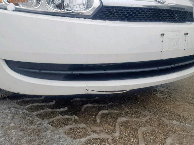 1G8AJ52F54Z108707 - 2004 SATURN ION LEVEL WHITE photo 9