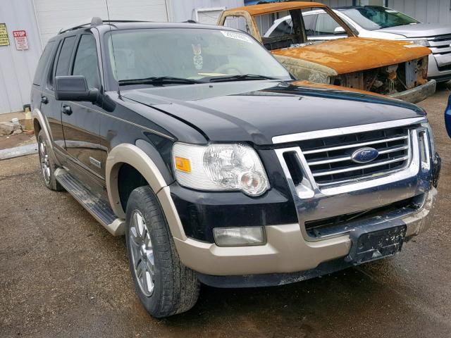 1FMEU74846UA53462 - 2006 FORD EXPLORER E BLACK photo 1