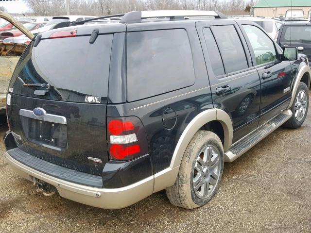 1FMEU74846UA53462 - 2006 FORD EXPLORER E BLACK photo 4