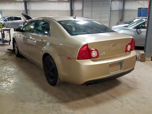 1G1ZG57BX8F182668 - 2008 CHEVROLET MALIBU LS BEIGE photo 3