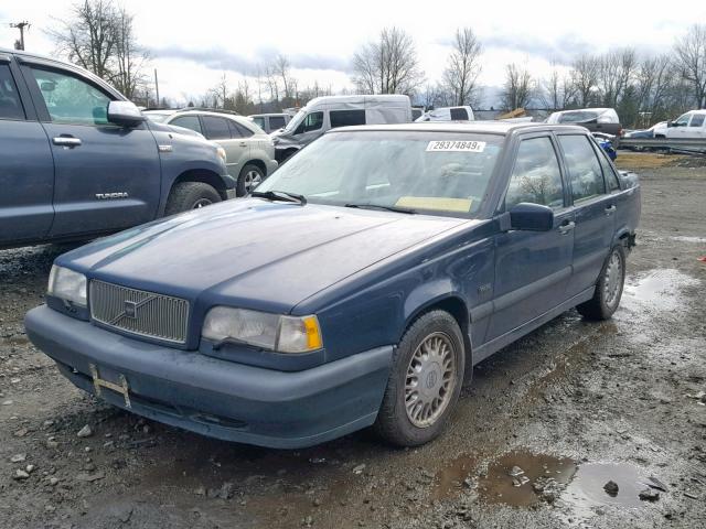 YV1LS5527R2143263 - 1994 VOLVO 850 GREEN photo 2