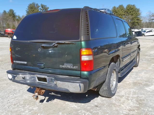 3GNFK16T03G236456 - 2003 CHEVROLET SUBURBAN K GREEN photo 4