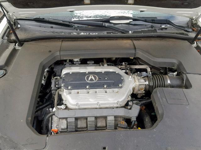 19UUA8F3XEA002212 - 2014 ACURA TL SE WHITE photo 7