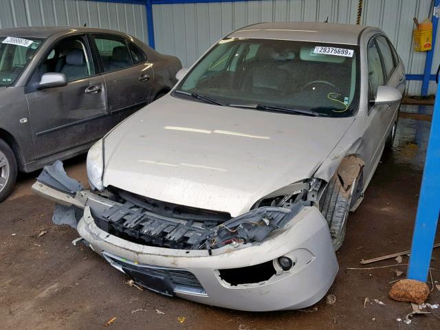 2G1WC5EM3A1238577 - 2010 CHEVROLET IMPALA LTZ BEIGE photo 2