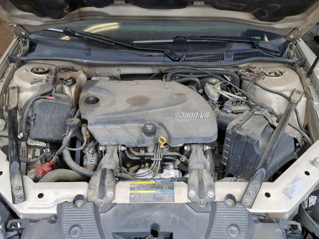 2G1WC5EM3A1238577 - 2010 CHEVROLET IMPALA LTZ BEIGE photo 7