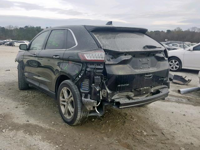 2FMPK3K95HBB31629 - 2017 FORD EDGE TITAN BLACK photo 3