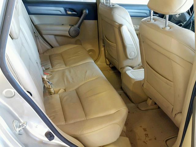 JHLRE48718C056589 - 2008 HONDA CR-V EXL BEIGE photo 6