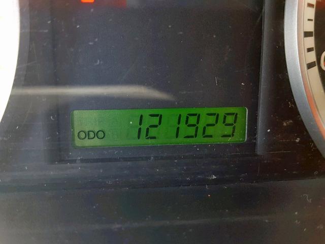 KL1TD56E69B623620 - 2009 CHEVROLET AVEO LS RED photo 8