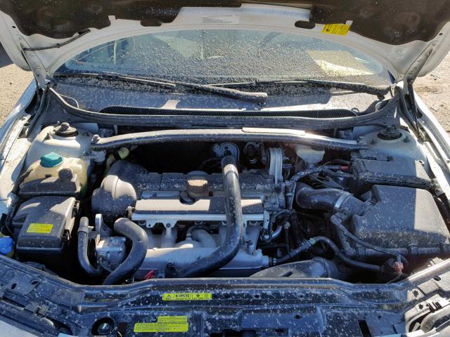 YV1RS592562551356 - 2006 VOLVO S60 2.5T WHITE photo 7