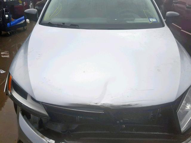 3VW2K7AJ3FM422348 - 2015 VOLKSWAGEN JETTA BASE SILVER photo 7