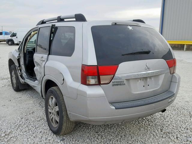 4A4JM2AS3BE034968 - 2011 MITSUBISHI ENDEAVOR L SILVER photo 3