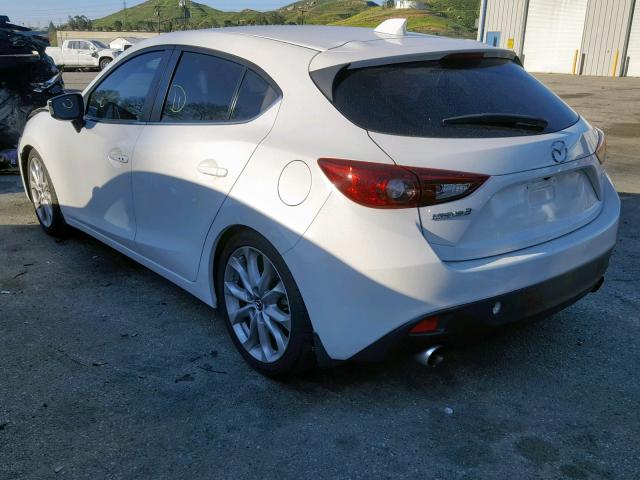 JM1BM1L33F1242566 - 2015 MAZDA 3 TOURING WHITE photo 3