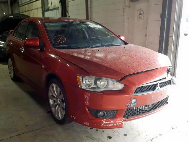 JA3AU86U58U028610 - 2008 MITSUBISHI LANCER GTS RED photo 1