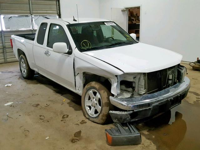 1GTE5MF94B8114950 - 2011 GMC CANYON SLE WHITE photo 1