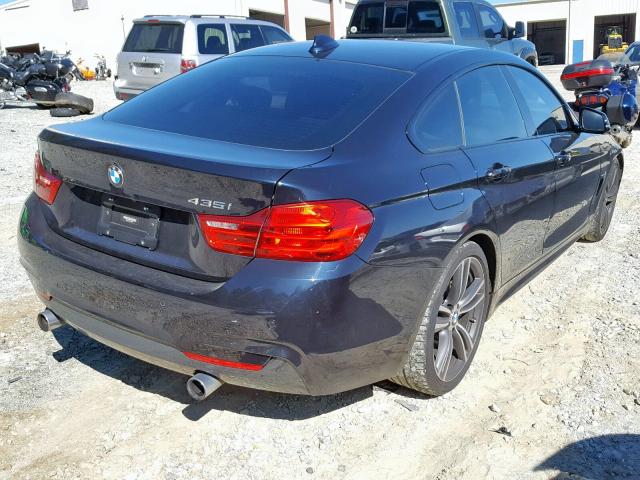 WBA4B1C57FG241057 - 2015 BMW 435 I BLACK photo 4