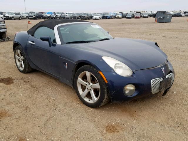 1G2MB33BX6Y110742 - 2006 PONTIAC SOLSTICE BLUE photo 1