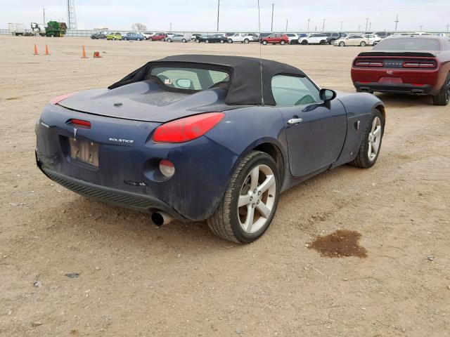 1G2MB33BX6Y110742 - 2006 PONTIAC SOLSTICE BLUE photo 4