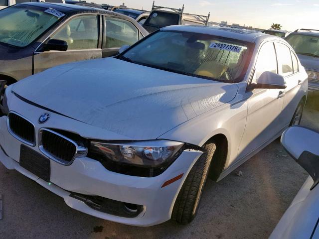 WBA3C1C5XEK105302 - 2014 BMW 328 I SULE WHITE photo 2