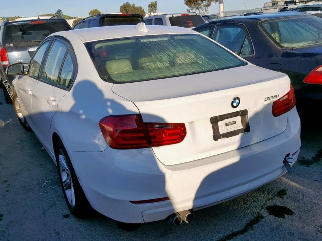 WBA3C1C5XEK105302 - 2014 BMW 328 I SULE WHITE photo 3