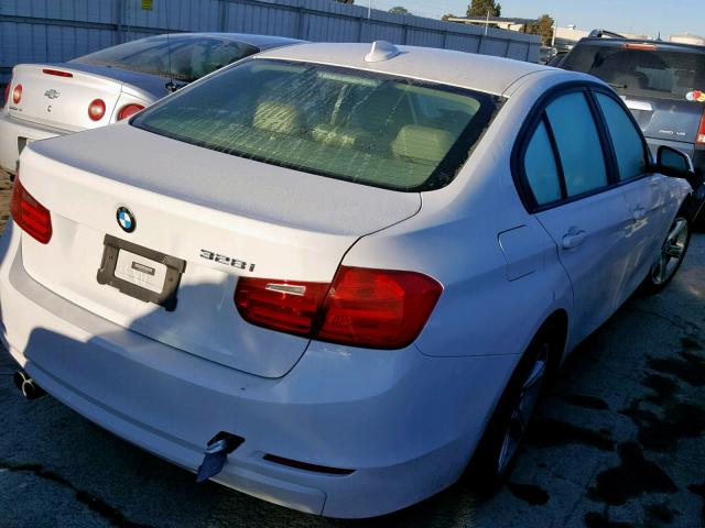 WBA3C1C5XEK105302 - 2014 BMW 328 I SULE WHITE photo 4