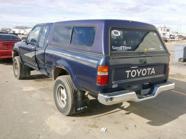 JT4VN13D1P5102304 - 1993 TOYOTA PICKUP 1/2 BLUE photo 3