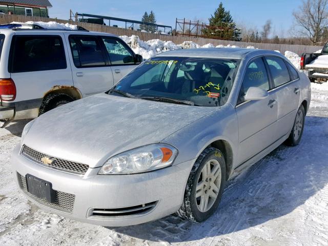 2G1WB5E30F1131682 - 2015 CHEVROLET IMPALA LIM SILVER photo 2