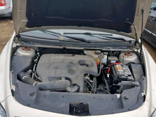 1G1ZA5E03AF185355 - 2010 CHEVROLET MALIBU LS TAN photo 7