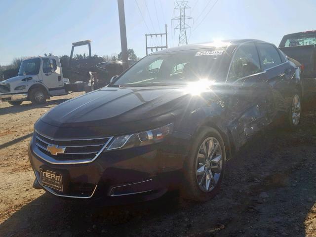 1G1105S37HU189980 - 2017 CHEVROLET IMPALA LT BLACK photo 2