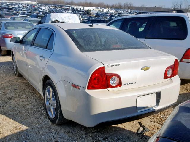 1G1ZC5E12BF233643 - 2011 CHEVROLET MALIBU 1LT WHITE photo 3