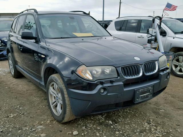 WBXPA93445WD02304 - 2005 BMW X3 3.0I BLACK photo 1