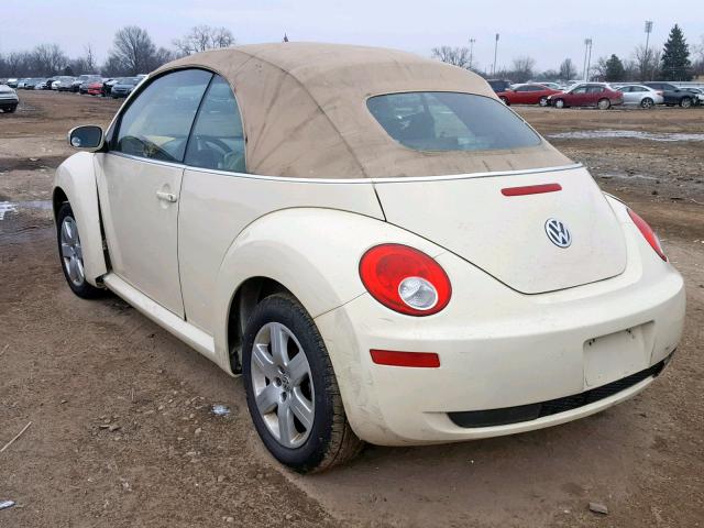 3VWRG31Y86M333929 - 2006 VOLKSWAGEN NEW BEETLE CREAM photo 3
