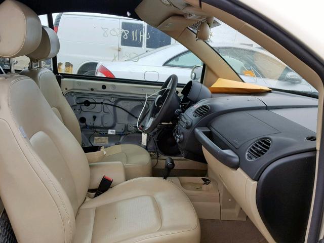 3VWRG31Y86M333929 - 2006 VOLKSWAGEN NEW BEETLE CREAM photo 5