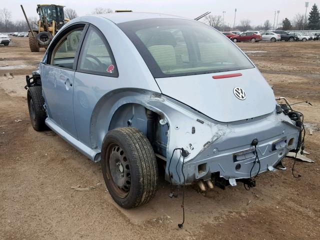 3VWRW3AG9AM021962 - 2010 VOLKSWAGEN NEW BEETLE ლურჯი ფოტო 3