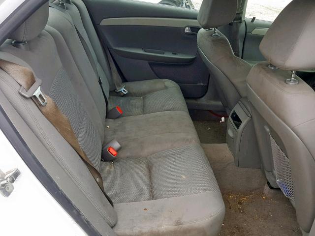 1G1ZB5E08CF187215 - 2012 CHEVROLET MALIBU LS WHITE photo 6