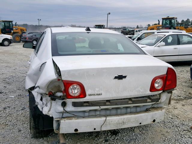 1G1ZB5E08CF187215 - 2012 CHEVROLET MALIBU LS WHITE photo 9