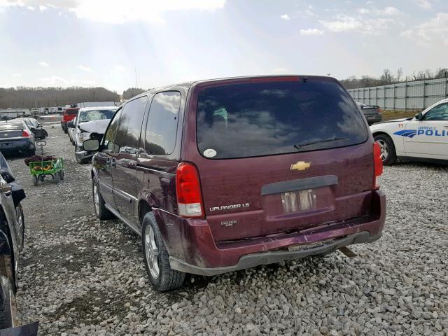 1GNDV23188D194470 - 2008 CHEVROLET UPLANDER L 栗色 照片 3