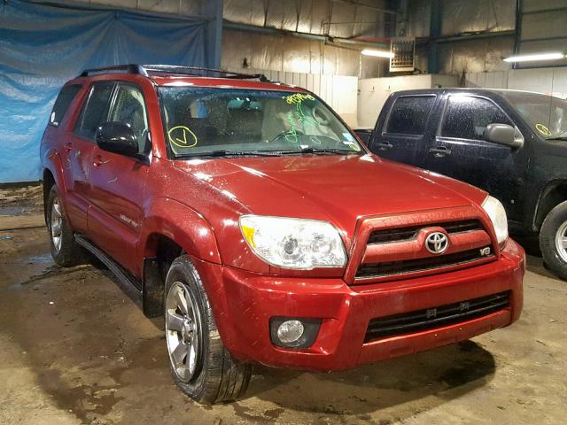 JTEBT17R38K004436 - 2008 TOYOTA 4RUNNER LI RED photo 1