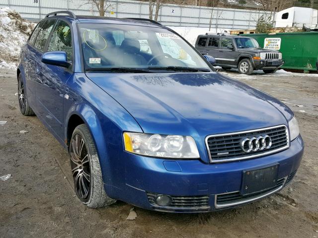 WAUVC68E94A222985 - 2004 AUDI A4 1.8T AV BLUE photo 1