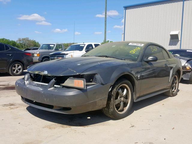 1FAFP404X3F328002 - 2003 FORD MUSTANG GRAY photo 2