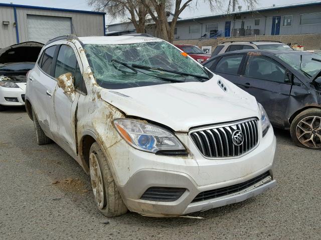 KL4CJASB0FB266575 - 2015 BUICK ENCORE WHITE photo 1