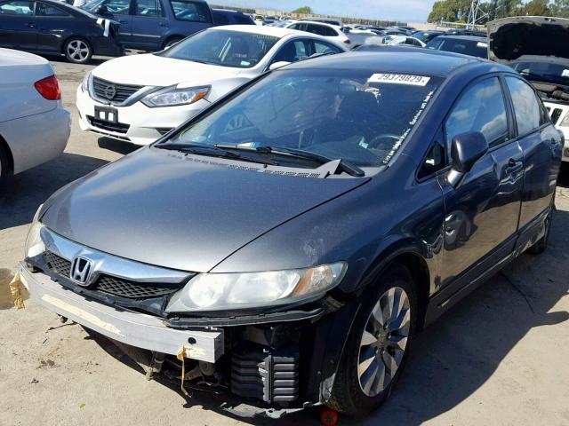 2HGFA1F62AH313476 - 2010 HONDA CIVIC LX-S 灰色 照片 2