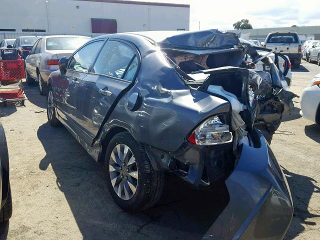 2HGFA1F62AH313476 - 2010 HONDA CIVIC LX-S 灰色 照片 3