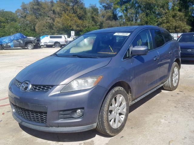 JM3ER293580181281 - 2008 MAZDA CX-7 BLUE photo 2